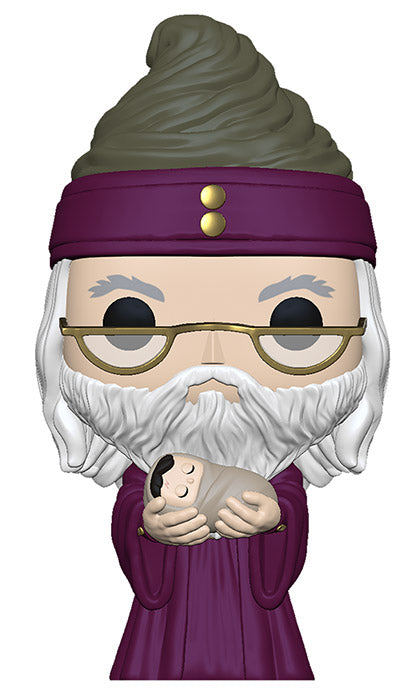 Funko Pop ! Harry Potter - (115) Albus Silente Con Harry Neonato Dumbledore Figure