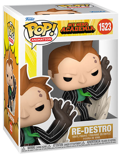 Funko Pop ! Animation My Hero Academia - (1523) Re-Destro Vinyl Figure 9Cm Mha