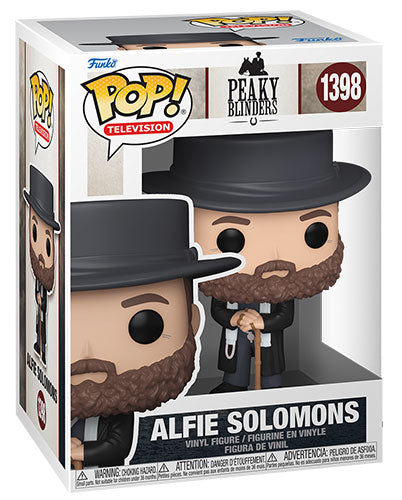 Funko Pop ! Tv Peaky Blinders - (1398) Alfie Solomons Figure Vinyl 9Cm In Stock