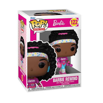 Funko Pop ! Retro Toys Barbie - (122) Barbie Rewind Vinyl Figure 9Cm Barbi Ken