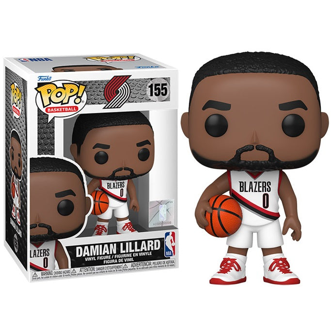 Funko Pop ! Basketball Trailblazers Nba - Damian Lillard (155) Figure Vinyl 9Cm