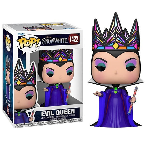 Funko Pop ! Disney Snow White - (1422) Evil Queen Purple Figure 9Cm Biancaneve