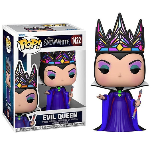 Funko Pop ! Disney Snow White - (1422) Evil Queen Purple Figure 9Cm Biancaneve