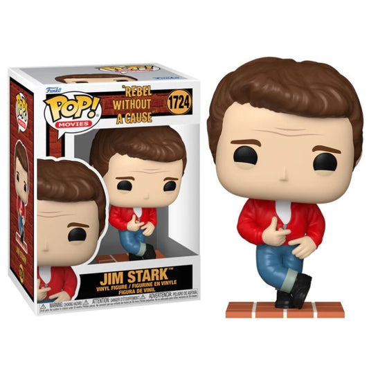 Funko Pop ! Movies Gioventu' Bruciata - (1724) James Dean Figure Jim Stark 9Cm