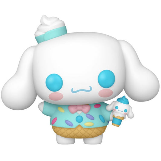 Funko Pop ! Hello Kitty And Friends (100) Cinnamoroll Ice Cream Vinyl Figure 9Cm