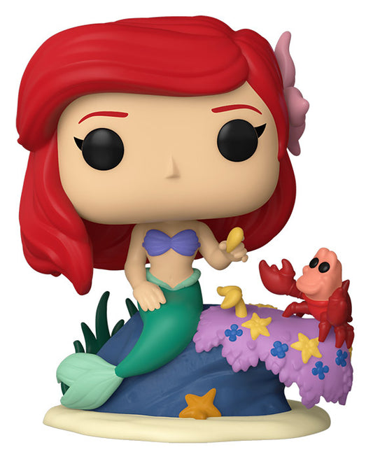 Funko Pop ! Disney Princess 1012 - Ariel Figure La Sirenetta Little Mermaid 9Cm
