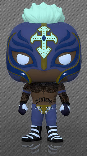 Funko Pop ! Wwe Rey Mysterio - (93) Glows In The Dark Figure Special Edition 9Cm