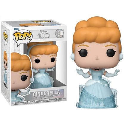 Funko Pop ! Disney 100Th - Cinderella (1318) Figure Cenerentola Anniversary 9Cm