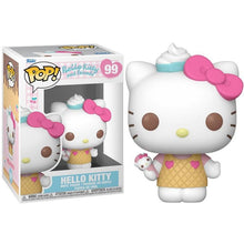 Funko Pop ! Hello Kitty And Friends (99) Hello Kitty Ice Cream Vinyl Figure 9Cm