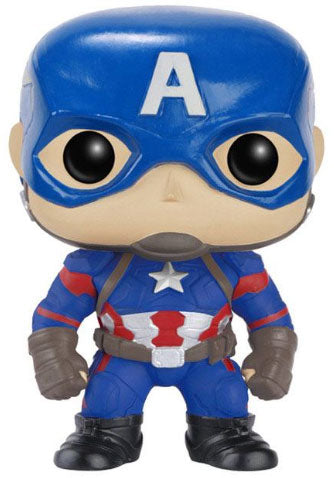 Funko Pop ! Marvel Captain America Civil War - (125) Capitan America Figure 9Cm