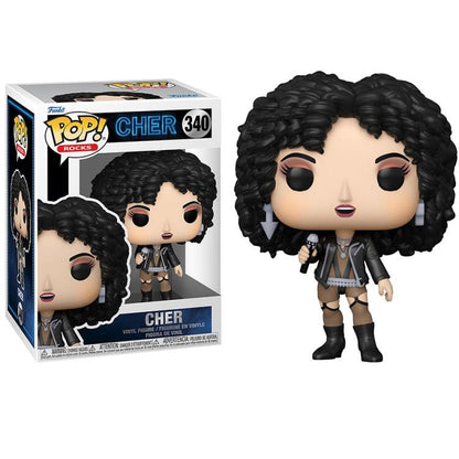 Funko Pop ! Rocks - (340) Cher - Cantante Rocks Anni 60/70 Vinil Figure 9Cm