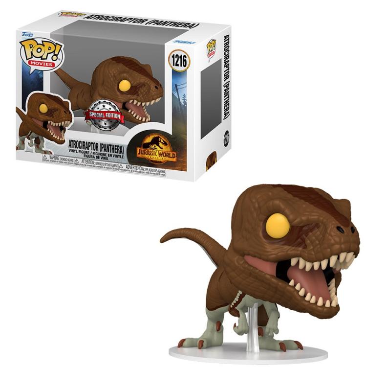 Funko Pop ! Movies Jurassic World Dominion - (1216) Atrociraptor  (Panthera) 9Cm