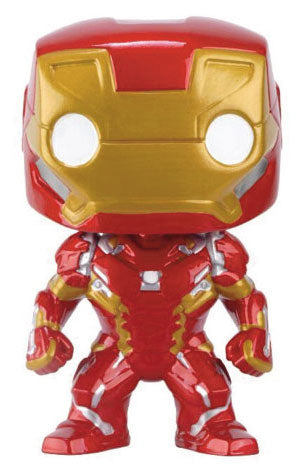 Funko Pop ! Marvel Captain America Civil War - (126) Iron-Man Figure Iron Man9Cm