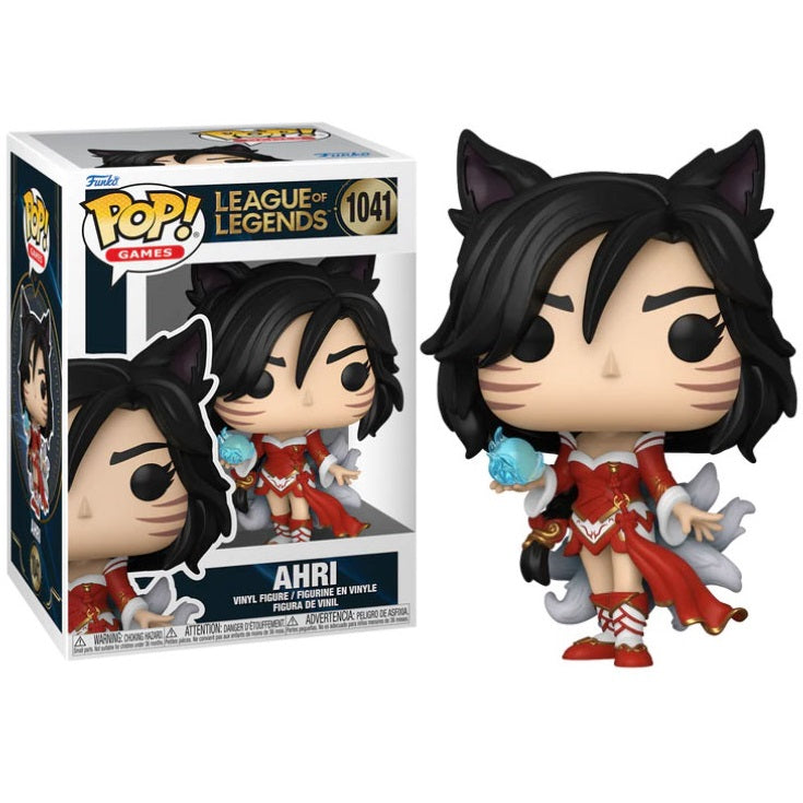 Funko Pop ! League Of Legends (1041) Ahri Vinyl Figure 9Cm Statuetta Statua
