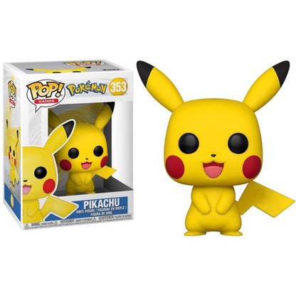 Funko Pop ! Games Pokemon - (353) Pikachu Figure Vinyl 9Cm Statua Pikachu Nuovo