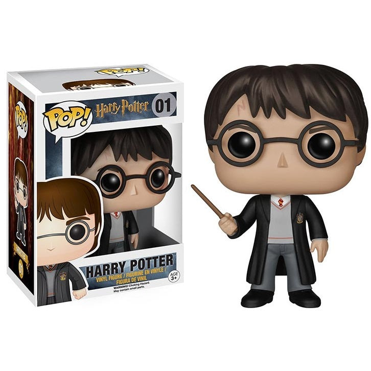 Funko Pop ! Harry Potter - (01) Harry Potter Figure Vinyl 9Cm Mago Hogwarts