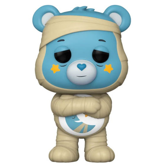 Funko Pop ! Movies - Care Bears Monsters (1628) Bedtime Bear As The Mummy 9Cm