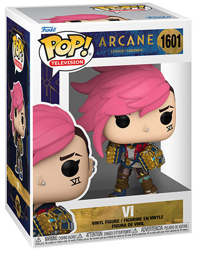 Funko Pop ! Tv Arcane League Of Legends - (1601) Vi Figure Vinyl 9Cm In Stock