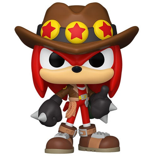 Funko Pop ! Games Sonic The Hedgehog (1055) Treasure Hunter Knuckles Figure 9Cm