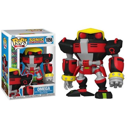 Funko Pop ! Games Sonic The Hedgehog (1056) Omega Vinyl Figure 9Cm Statuetta