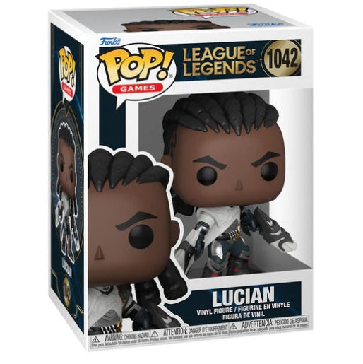 Funko Pop ! League Of Legends (1042) Lucian Vinyl Figure 9Cm Statuetta Statua