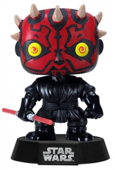 Funko Pop ! Star Wars- (09) Darth Maul Figure Vinyl 9Cm Evil Guerre Stellari