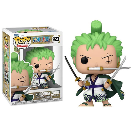 Funko Pop ! Animation - One Piece (923) Roronoa Zoro Figure Vinyl 9Cm Anime