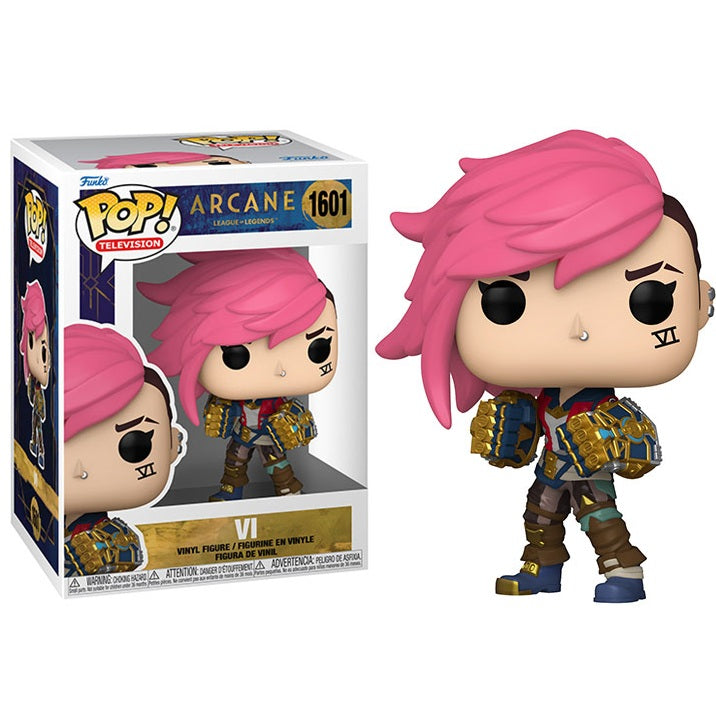 Funko Pop ! Tv Arcane League Of Legends - (1601) Vi Figure Vinyl 9Cm In Stock
