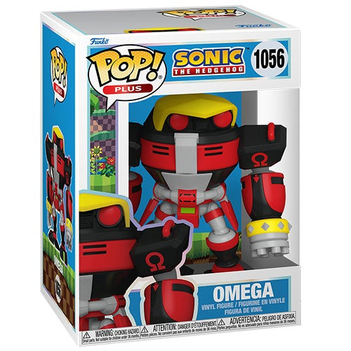 Funko Pop ! Games Sonic The Hedgehog (1056) Omega Vinyl Figure 9Cm Statuetta