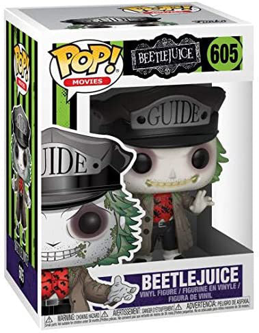 Funko Pop ! Movies Beetlejuice - (605) Beetlejuice W / Hat Figure Vinyl Horror