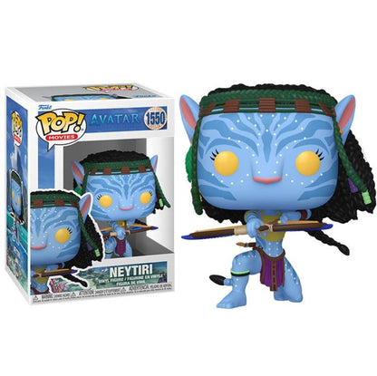 Funko Pop ! Movies Avatar The Way Of Water - (1550) Neytiri (Battle) Figure 9Cm