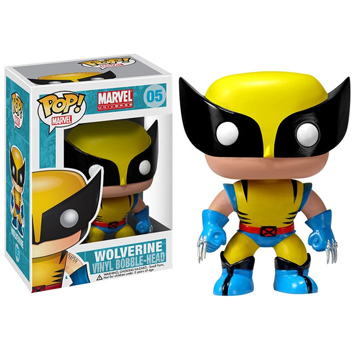 Funko Pop ! Marvel Universe - (1371) Wolverine Classic Figure Bobble Head 9Cm