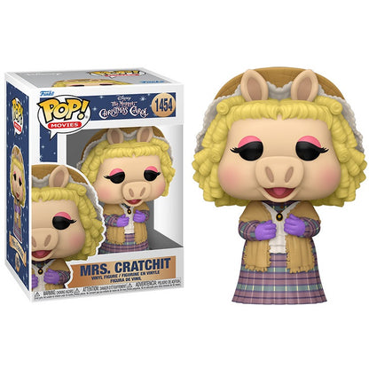 Funko Pop ! Disney The Muppet Christmas Carol - 1454 Mrs. Cratchit 9Cm Nuovo