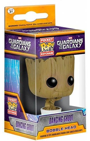 Funko Pop ! Pocket Keychain - Dancing Groot Portachiave Guardiani Della Galassia