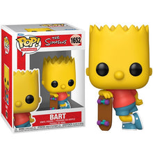 Funko Pop ! Television - The Simpson (1652) Bart W/ Skateboard Vinyl Figure 9Cm