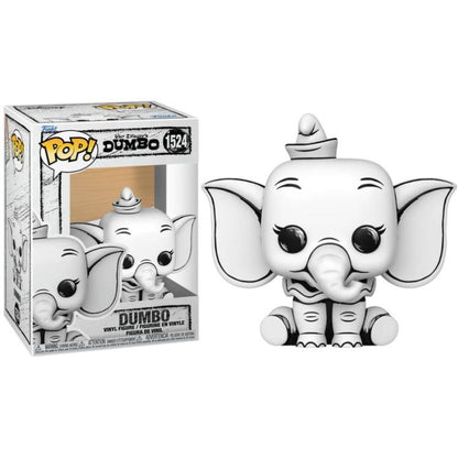 Funko Pop ! Disney (1524) Dumbo (Sketch) Vinyl Figure 9Cm Statuetta Schizzo