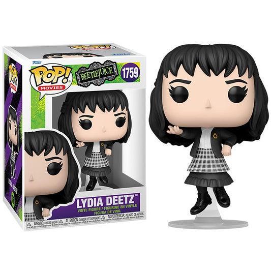 Funko Pop ! Movies - Beetlejuice (1759) Lydia Deetz Vinyl Figure 9Cm Statuetta