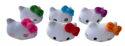Hello Kitty Cuscino + 6 Mini Peluche Al Suo Interno Con Vari Stati D'Animo