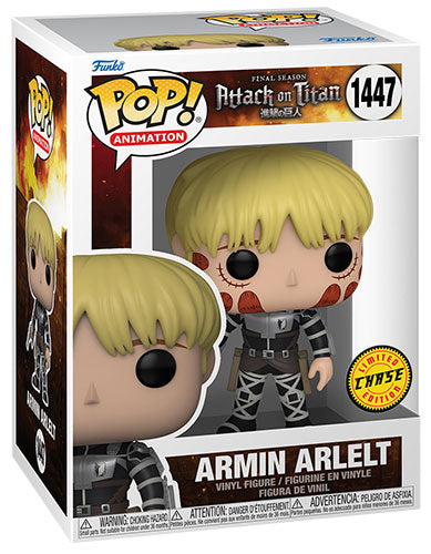 Funko Pop ! Animation Attack On Titan S5 - (1447) Armin Arlert Chase 9Cm A.O.T.