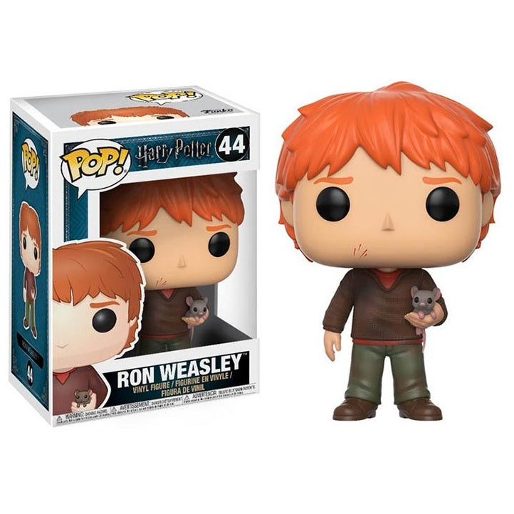 Funko Pop ! Harry Potter - Ron Weasley (44) Ron W / Crosta Figure Vinyl Mouse