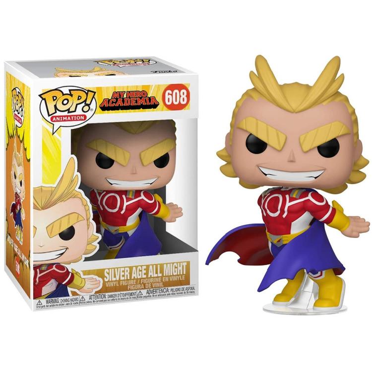 Funko Pop ! Animation My Hero Academia - Silver Age All Might (608) Vinyl Figure
