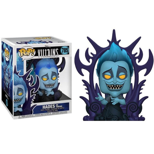 Funko Pop ! Disney - Villains (785) Hades On Throne Vinyl Figure 9Cm In Stock