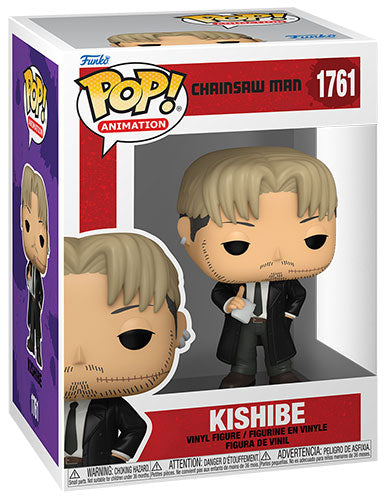 Funko Pop ! Animation Chainsaw Man - (1761) Kishibe Vinyl Figure 9Cm Collezione