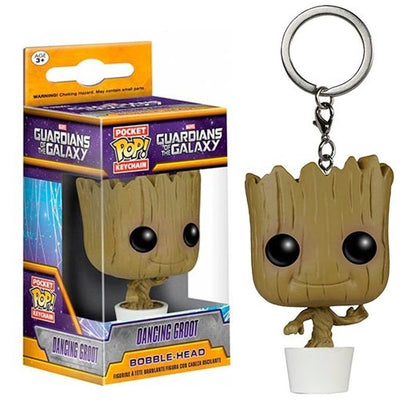 Funko Pop ! Pocket Keychain - Dancing Groot Portachiave Guardiani Della Galassia
