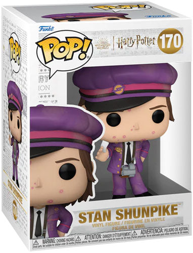 Funko Pop ! Harry Potter Azkaban -(170) Stan Shunpike Figure Picchetto Tiracorto