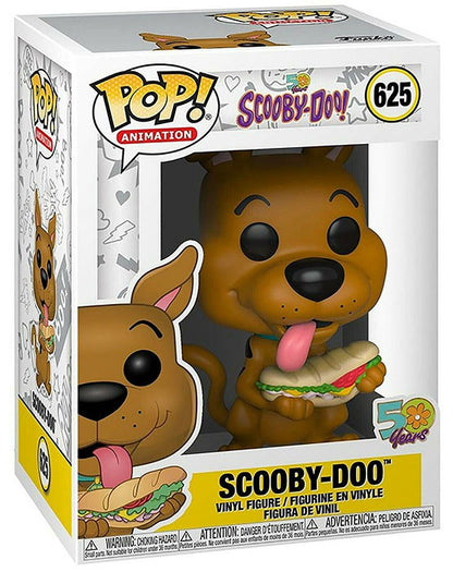 Funko Pop ! Animation Scooby-Doo! 50Th - (625) Scooby-Doo W/ Sandwich Figure 9Cm