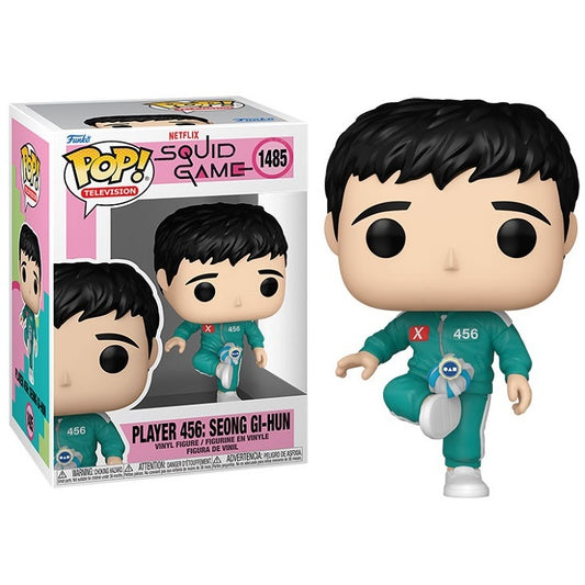 Funko Pop ! Television Squid Game 2 - (1485) Player 456 Seong Gi-Hun Figure 9Cm