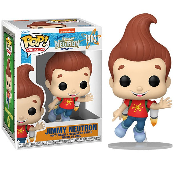 Funko Pop ! Animation Le Avventure Di Jimmy Neutron -(1903) Jimmy Neutron Figure
