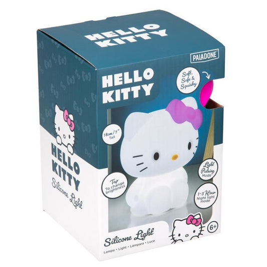 Paladone Lampada Hello Kitty Squishy 3D Lights Led Da Tavolo Ricaricabile 18Cm