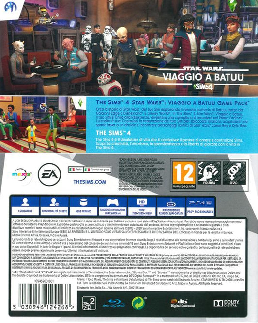 The Sims 4 Ps4 Gioco Italiano Playstation 4 Videogioco Nuovo Sigillato The Sim